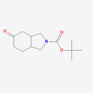 2-Boc-5-oxo-octahydro-isoindole图片