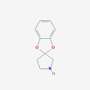 spiro[1,3-benzodioxole-2,3'-pyrrolidine]图片
