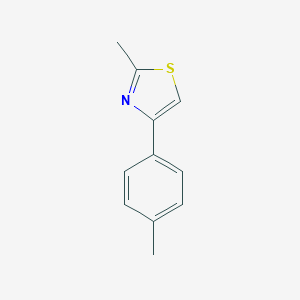 2-methyl-4-(4-methylphenyl)-1,3-thiazole图片