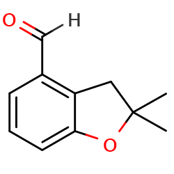 2,2-Dimethyl-2,3-dihydro-1-benzofuran-4-carbaldehyde图片
