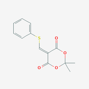 2,2-Dimethyl-5-[(phenylsulfanyl)methylene]-1,3-dioxane-4,6-dione图片