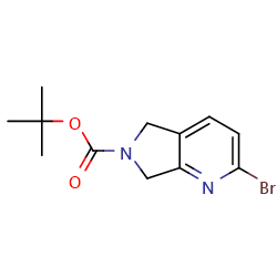 Tert-butyl2-bromo-5,7-dihydropyrrolo[3,4-b]pyridine-6-carboxylate图片