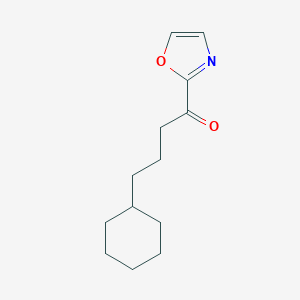 2-(4-Cyclohexylbutyryl)oxazole图片