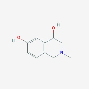 1,2,3,4-Tetrahydro-4,6-dihydroxy-2-methyl-isoquinoline图片