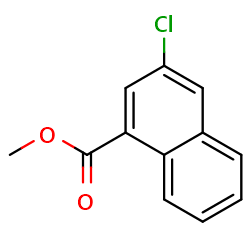 methyl3-chloronaphthalene-1-carboxylate图片