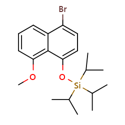 [(4-bromo-8-methoxynaphthalen-1-yl)oxy]tris(propan-2-yl)silane图片