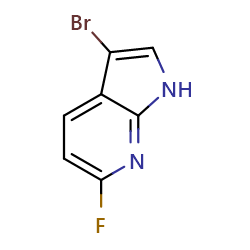 3-Bromo-6-fluoro-1H-pyrrolo[2,3-b]pyridine图片
