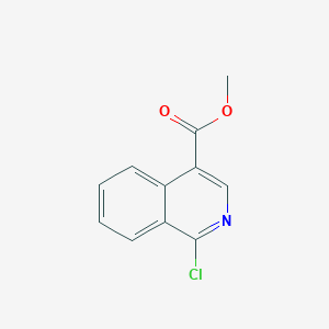 1-Chloroisoquinoline-4-carboxylic acid methyl ester图片