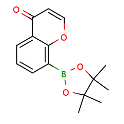 8-(tetramethyl-1,3,2-dioxaborolan-2-yl)-4H-chromen-4-one图片