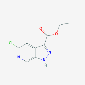 Ethyl5-chloro-1H-pyrazolo[3,4-C]pyridine-3-carboxylate图片