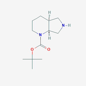 (4As,7aS)-tert-Butyloctahydro-1H-pyrrolo[3,4-b]pyridine-1-carboxylate图片