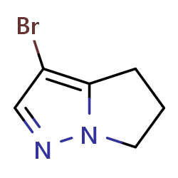 3-Bromo-5,6-dihydro-4H-pyrrolo[1,2-B]pyrazole图片