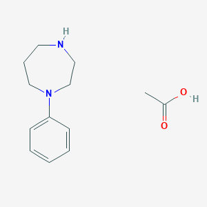 1-phenyl-1,4-diazepane acetate图片