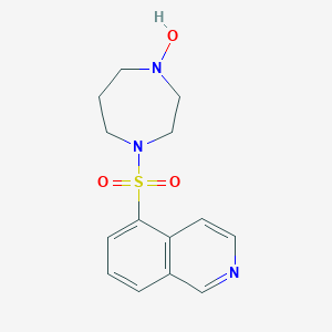 5-[(Hexahydro-4-hydroxy-1H-1,4-diazepin-1-yl)sulfonyl]isoquinoline图片