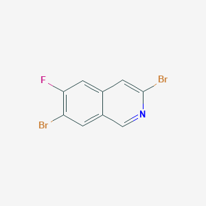 3,7-dibromo-6-fluoroisoquinoline图片