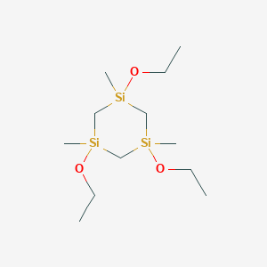 1,3,5-Trimethyl-1,3,5-triethoxy-1,3,5-trisilacyclohexane图片