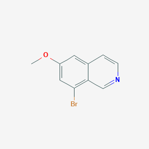 8-BROMO-6-METHOXYISOQUINOLINE图片
