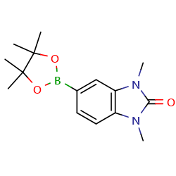 1,3-dimethyl-5-(tetramethyl-1,3,2-dioxaborolan-2-yl)-2,3-dihydro-1H-1,3-benzodiazol-2-one图片