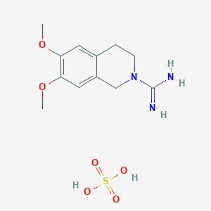 6,7-Dimethoxy-3,4-dihydroisoquinoline-2(1H)-carboximidamide sulfate图片