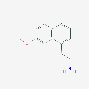2-(7-methoxynaphthalen-1-yl)ethan-1-amine图片
