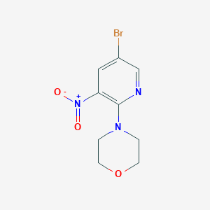 4-(5-Bromo-3-nitropyridin-2-yl)morpholine图片