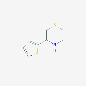 3-(thiophen-2-yl)thiomorpholine图片