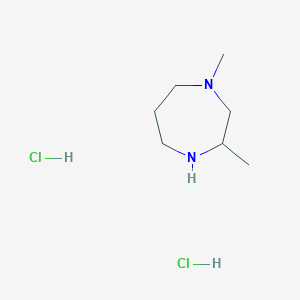 1,3-二甲基-1,4-二氮环庚烷(SALTDATA: 2HCl)图片