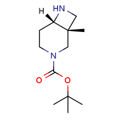(1R,6S)-Rel-3-boc-1-methyl-3,7-diazabicyclo[4,2,0]octane图片