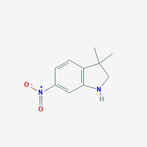 3,3-Dimethyl-6-nitroindoline图片