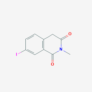 7-iodo-2-methyl-1,2,3,4-tetrahydroisoquinoline-1,3-dione图片