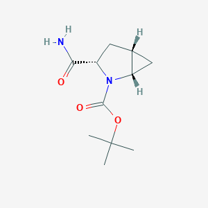 (1S,3S,5S)-Tert-Butyl3-carbamoyl-2-azabicyclo[3,1,0]hexane-2-carboxylate图片