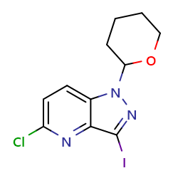 5-Chloro-3-iodo-1-(tetrahydro-2H-pyran-2-yl)-1H-pyrazolo[4,3-b]pyridine图片