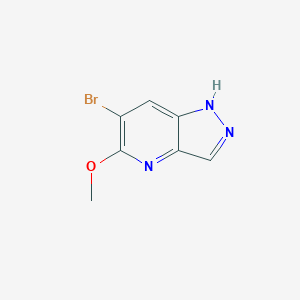 6-Bromo-5-methoxy-1H-pyrazolo[4,3-b]pyridine图片
