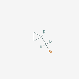 (Bromomethyl-d2)cyclopropane-1-d1图片