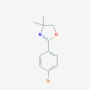 2-(4-BROMOPHENYL)-4,5-DIHYDRO-4,4-DIMETHYLOXAZOLE图片