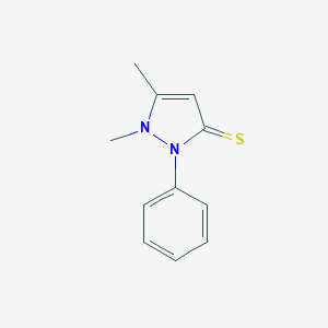 1,5-Dimethyl-2-phenyl-1,2-dihydro-3H-pyrazole-3-thione图片