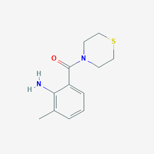 2-Methyl-6-(thiomorpholine-4-carbonyl)aniline图片