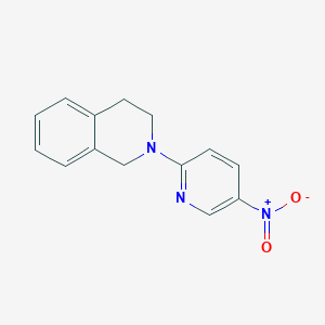 2-(5-Nitropyridin-2-yl)-1,2,3,4-tetrahydroisoquinoline图片