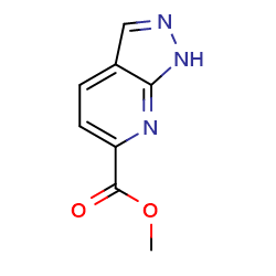 Methyl1H-pyrazolo[3,4-b]pyridine-6-carboxylate图片