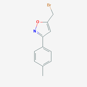 5-(Bromomethyl)-3-(p-tolyl)isoxazole图片
