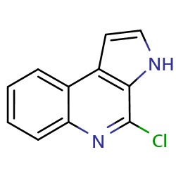 4-chloro-3H-pyrrolo[2,3-c]quinoline图片