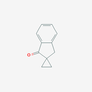 Spiro[cyclopropane-1,2'-indan]-1'-one图片