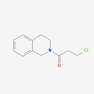 2-(3-chloropropanoyl)-1,2,3,4-tetrahydroisoquinoline图片