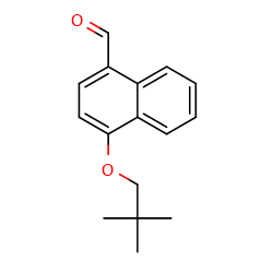 4-(2,2-dimethylpropoxy)naphthalene-1-carbaldehyde图片