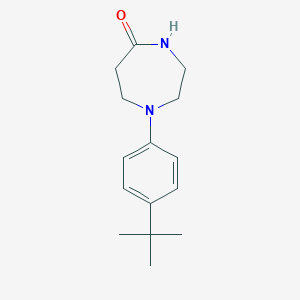1-(4-tert-Butylphenyl)-1,4-diazepan-5-one图片