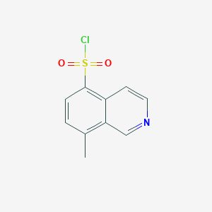 8-METHYL-ISOQUINOLINE-5-SULFONYL CHLORIDE图片