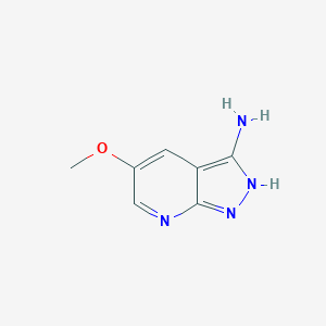 3-Amino-5-methoxy-1H-pyrazolo[3,4-b]pyridine图片