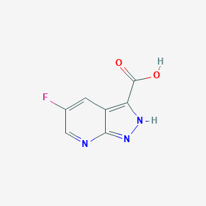 5-Fluoro-1h-pyrazolo[3,4-b]pyridine-3-carboxylicacid图片