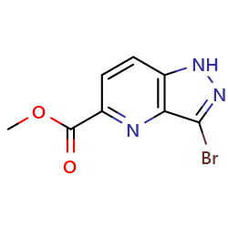 Methyl3-bromo-1H-pyrazolo[4,3-b]pyridine-5-carboxylate图片