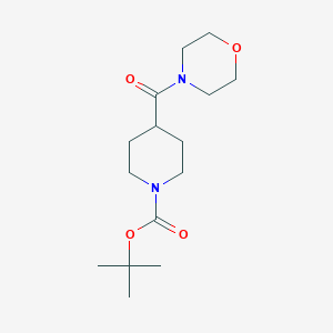 1-boc-4-(morpholine-4-carbonyl)piperidine图片